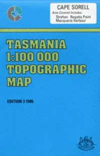 7913 Cape Sorell Topographic Map (3rd Edition) by TasMap (1995)