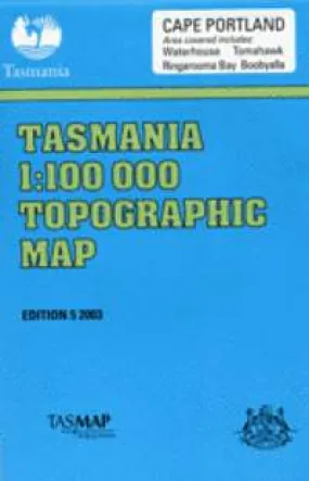 8416 Cape Portland Topographic Map (5th Edition) by TasMap (2003)