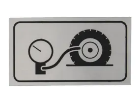 Air Compressor Hook-up Decal