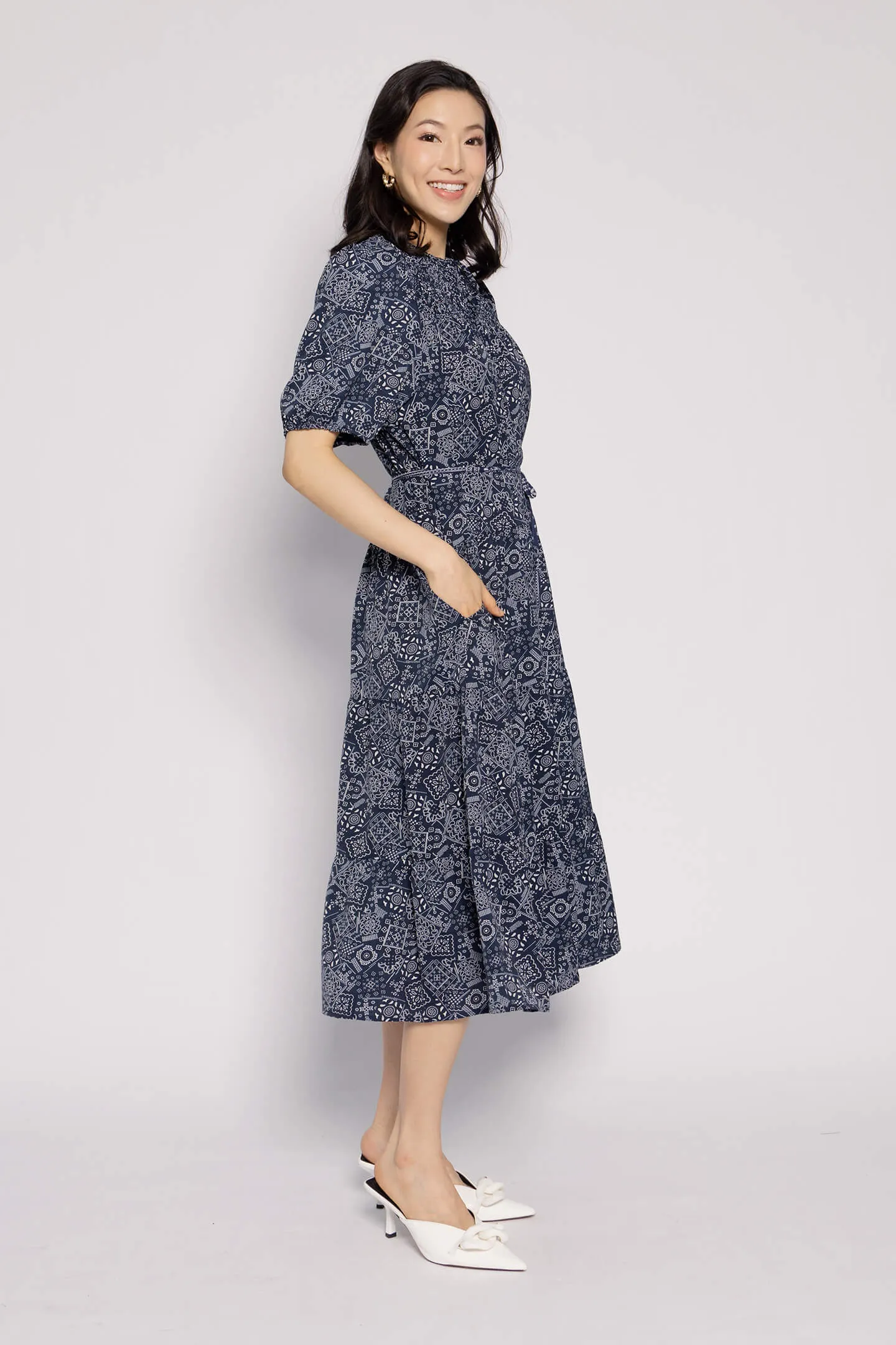 Alina Dress in Ceramic Mix