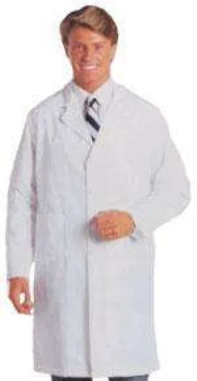 All Gripper Snap Lab Coat..Ladies And Mens