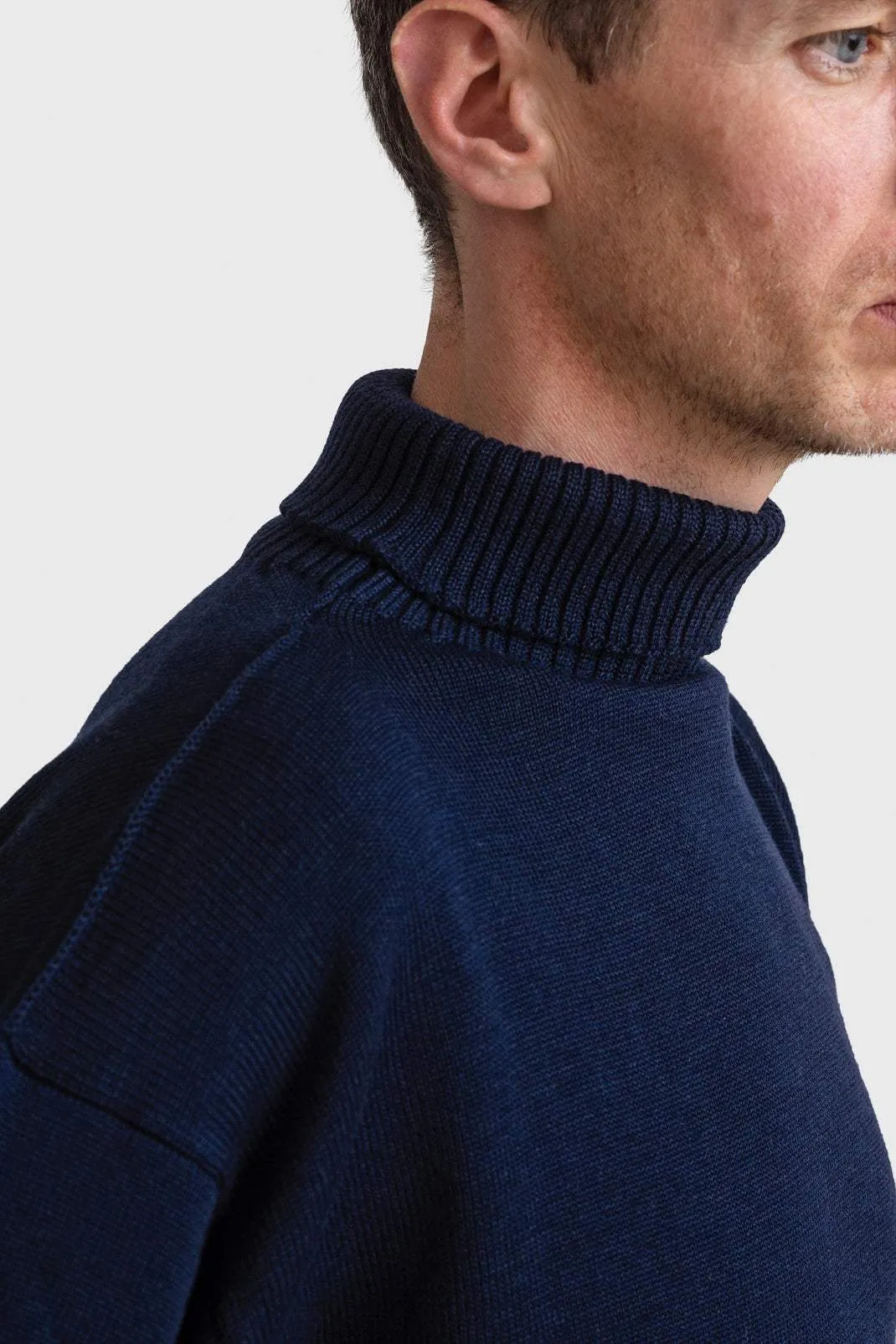 Andersen Peysa - Seaman Turtleneck - Navy Blue