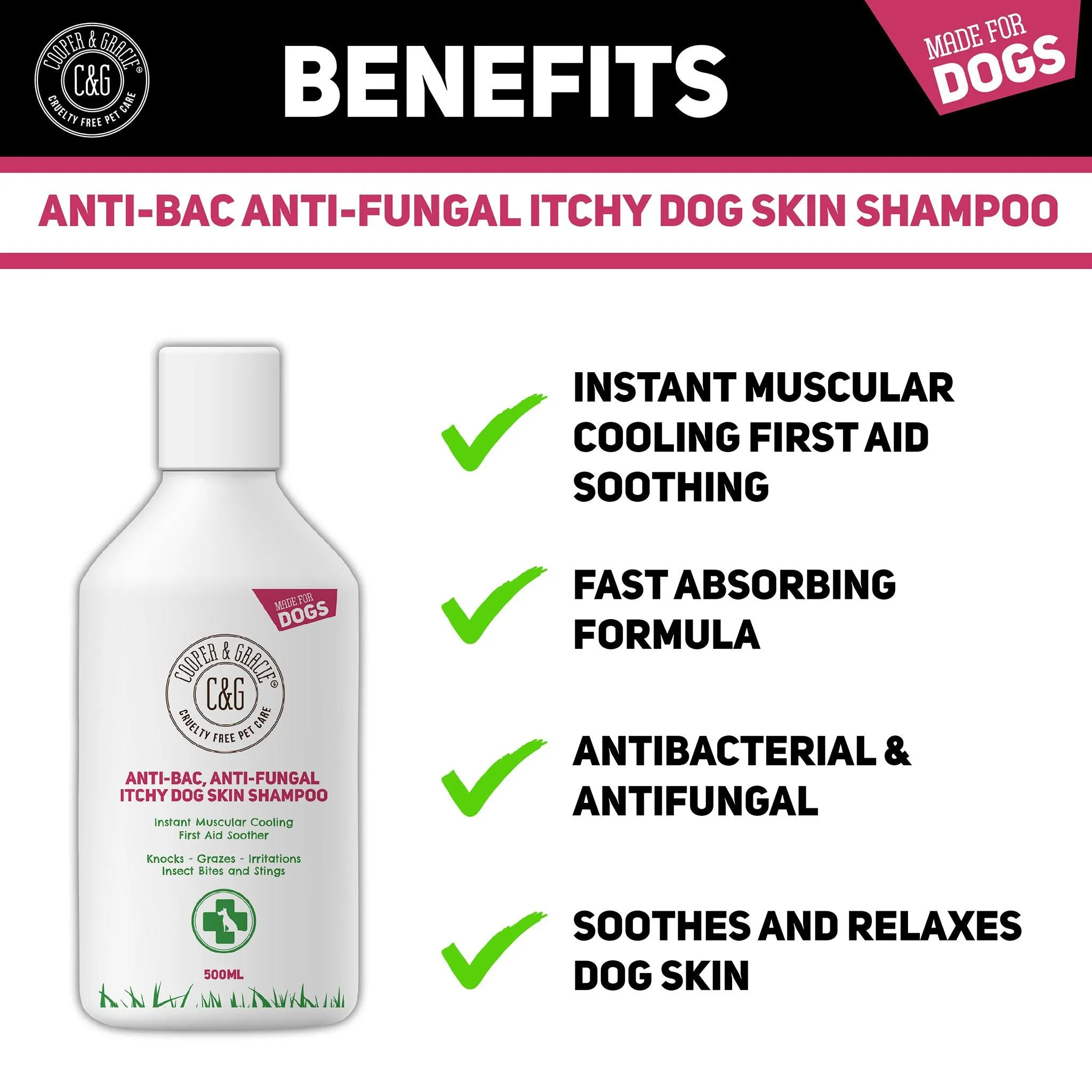 Antifungal Antibacterial Dog Shampoo