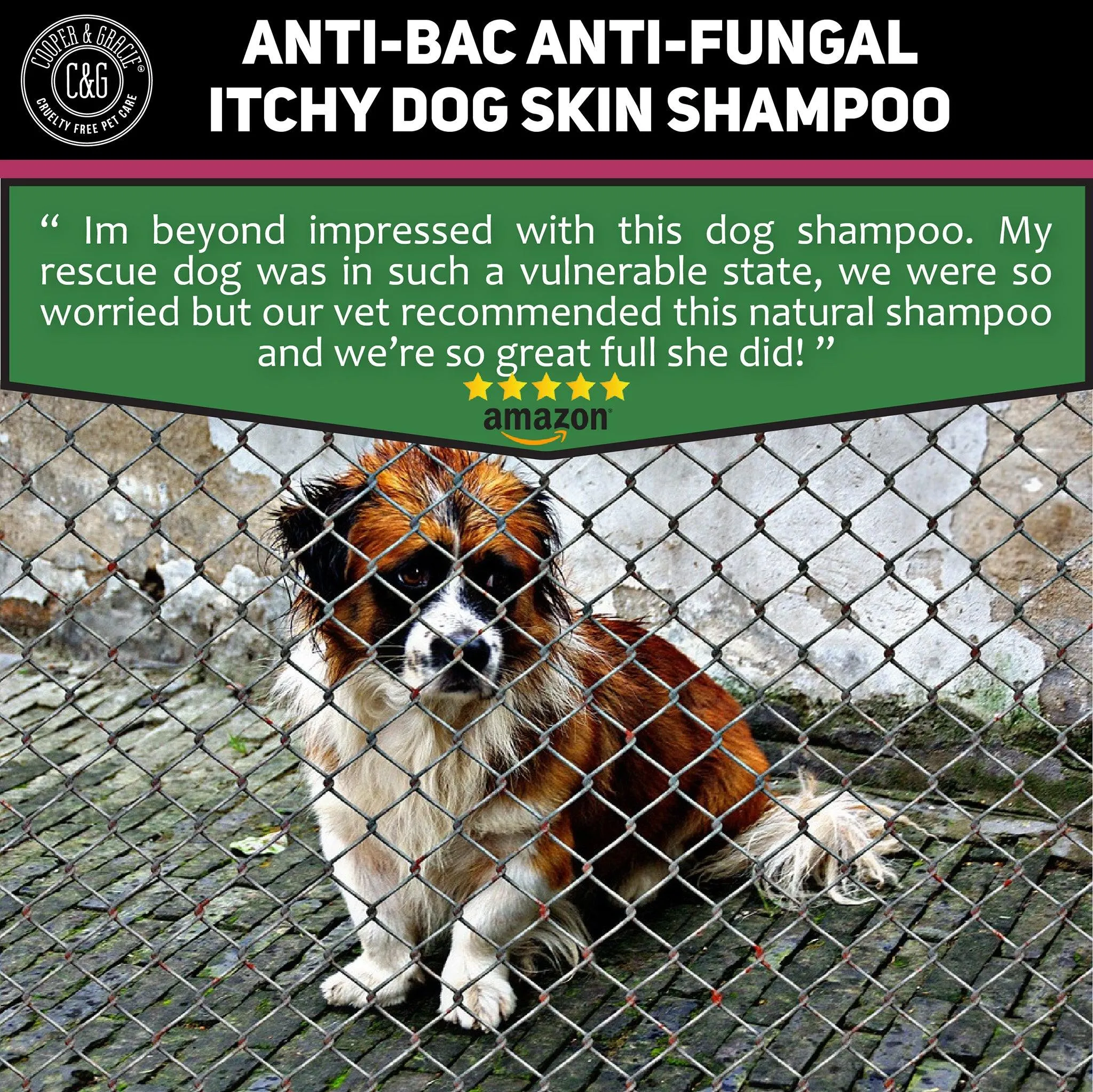 Antifungal Antibacterial Dog Shampoo