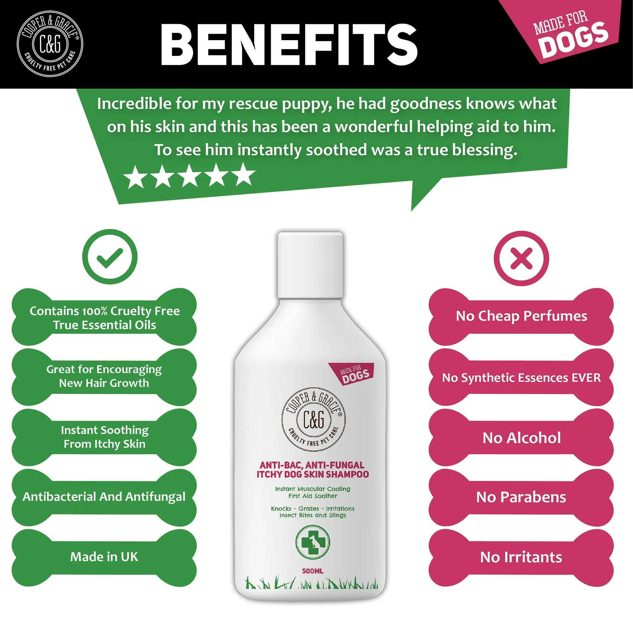 Antifungal Antibacterial Dog Shampoo