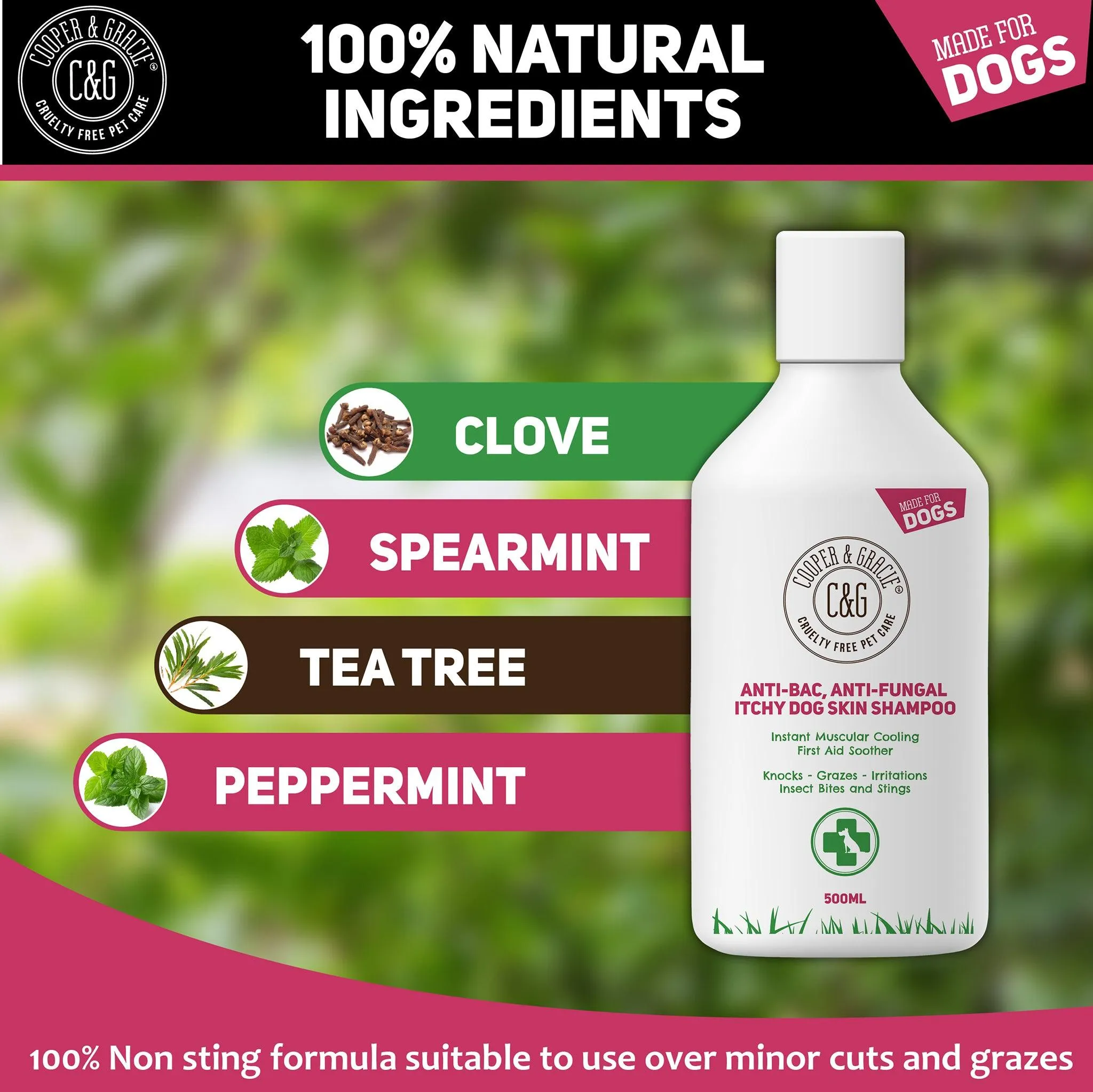 Antifungal Antibacterial Dog Shampoo