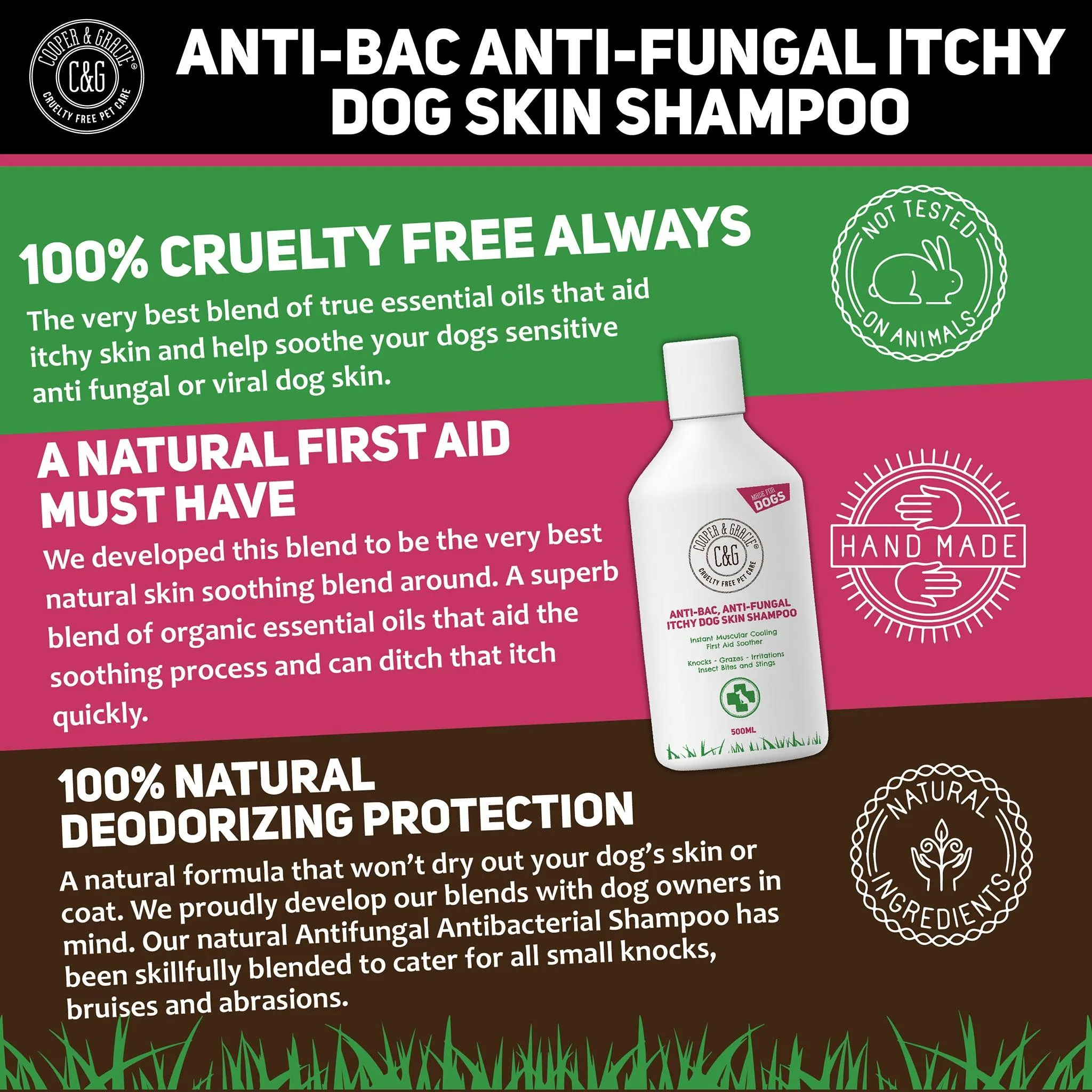 Antifungal Antibacterial Dog Shampoo