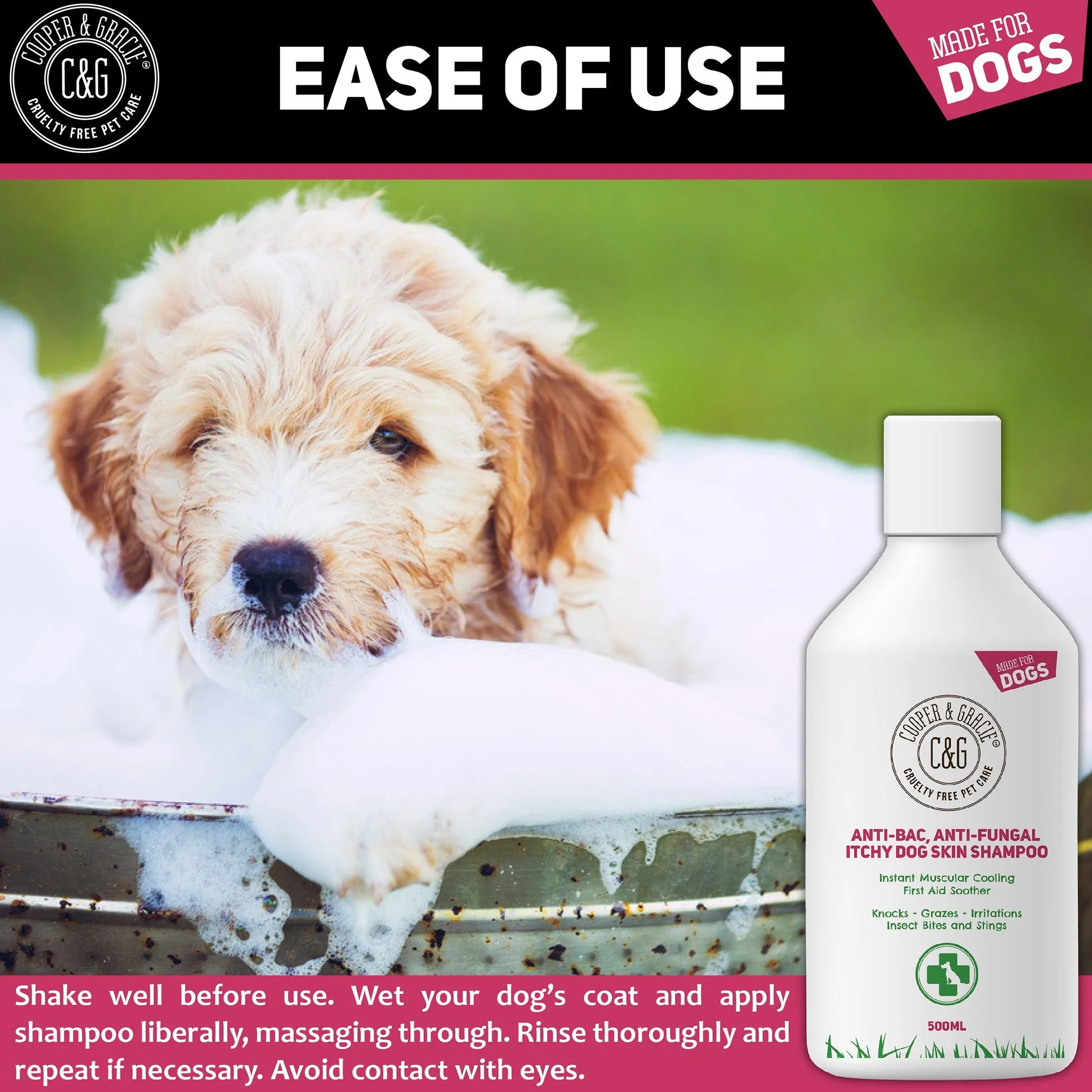 Antifungal Antibacterial Dog Shampoo