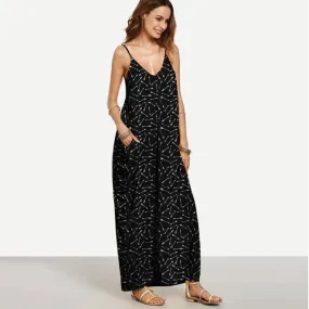 Arrows Boho Chic Long Sundress