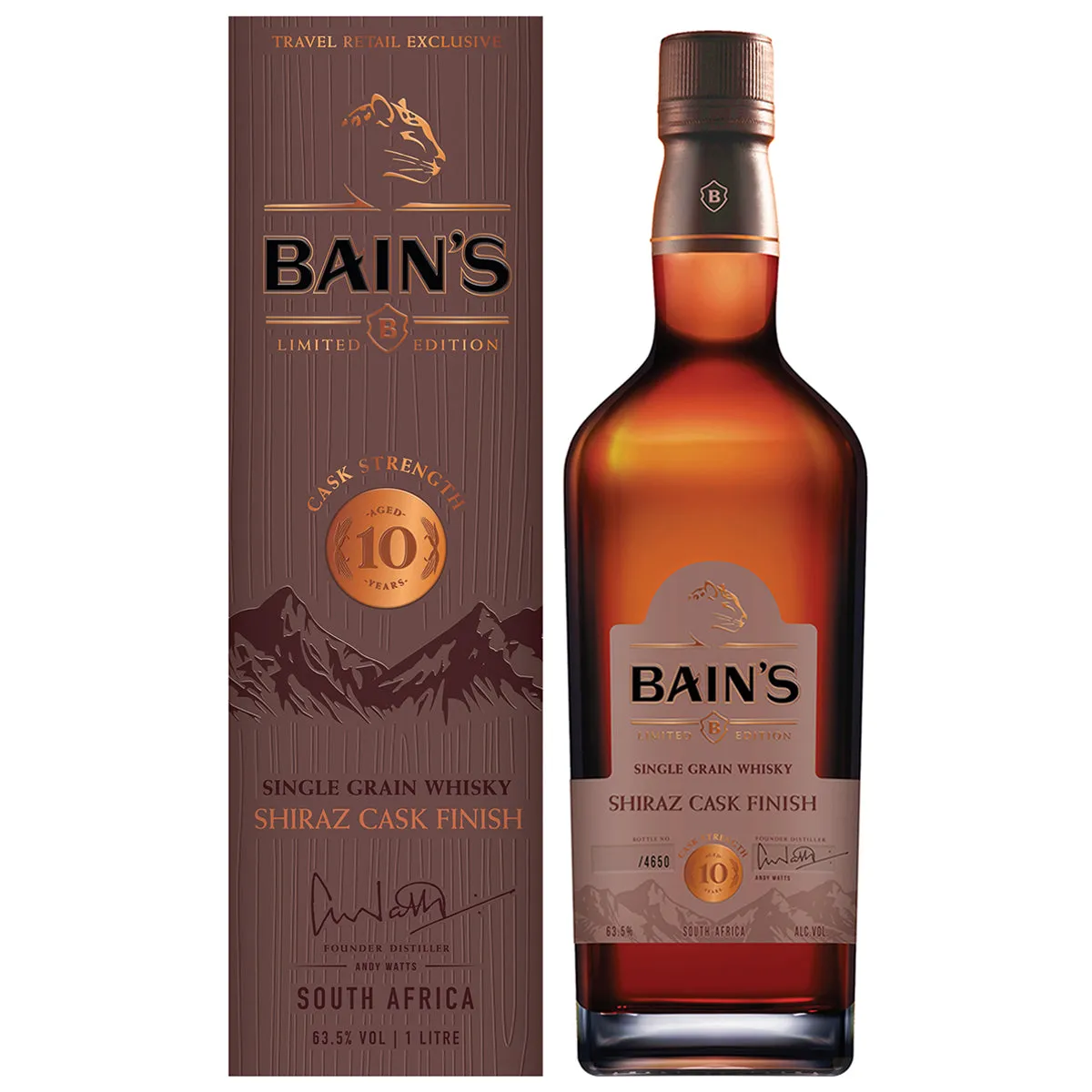 Bain's 10 Year Old Shiraz Finish