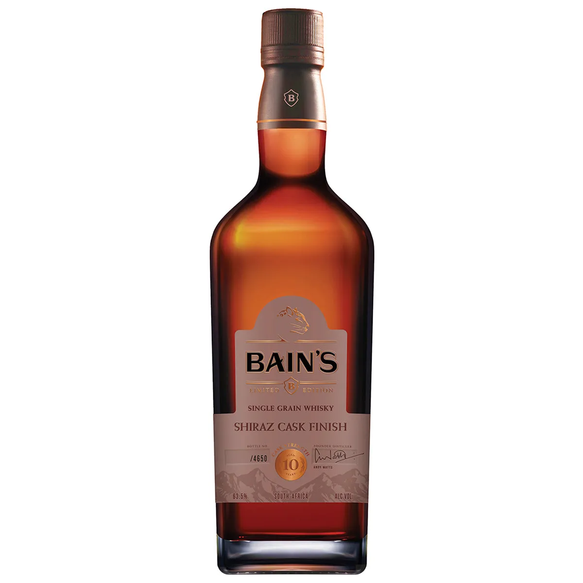 Bain's 10 Year Old Shiraz Finish