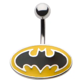 Batman NonDangle Belly Ring