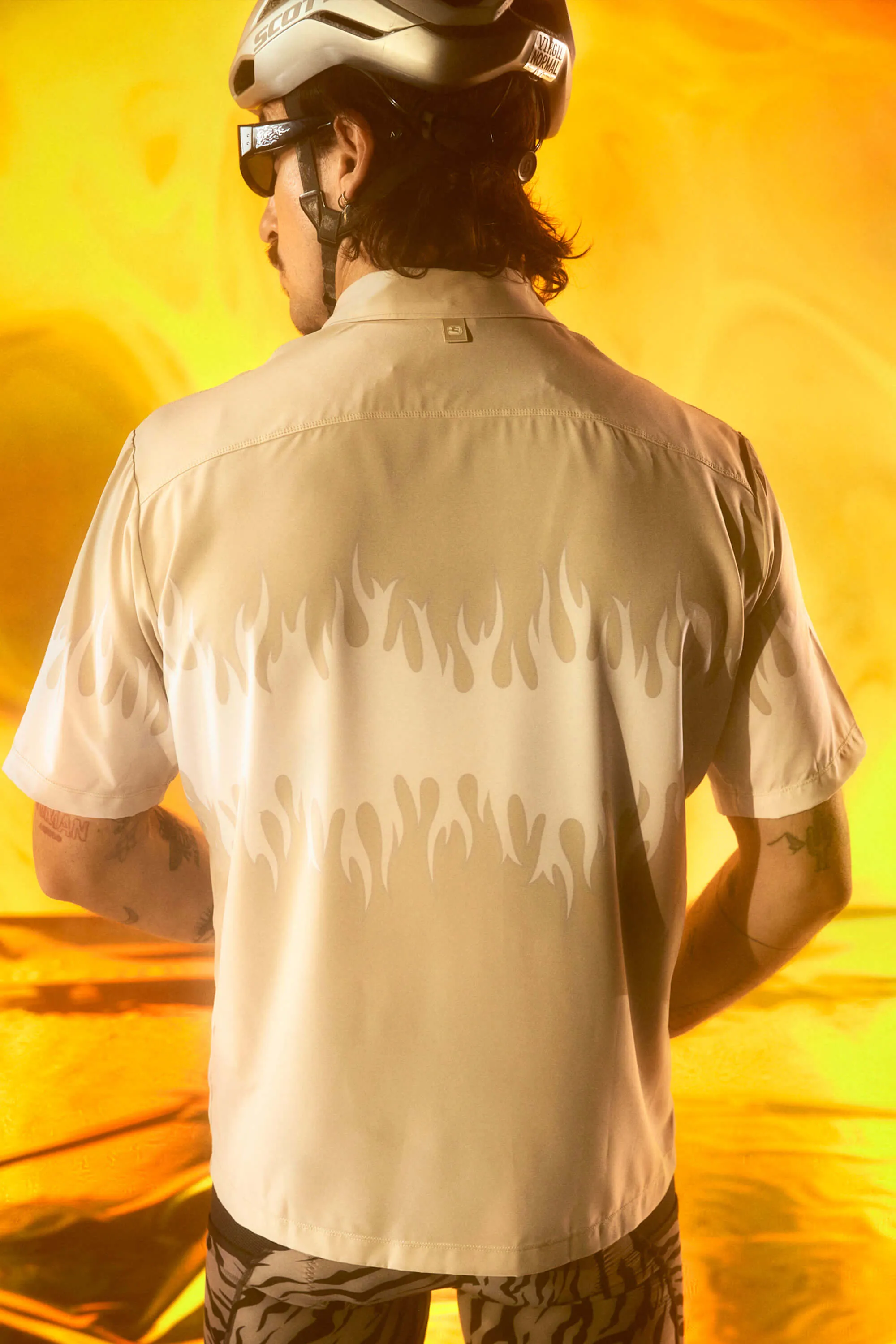 Beyond Gravel Flames Soave Resort Shirt