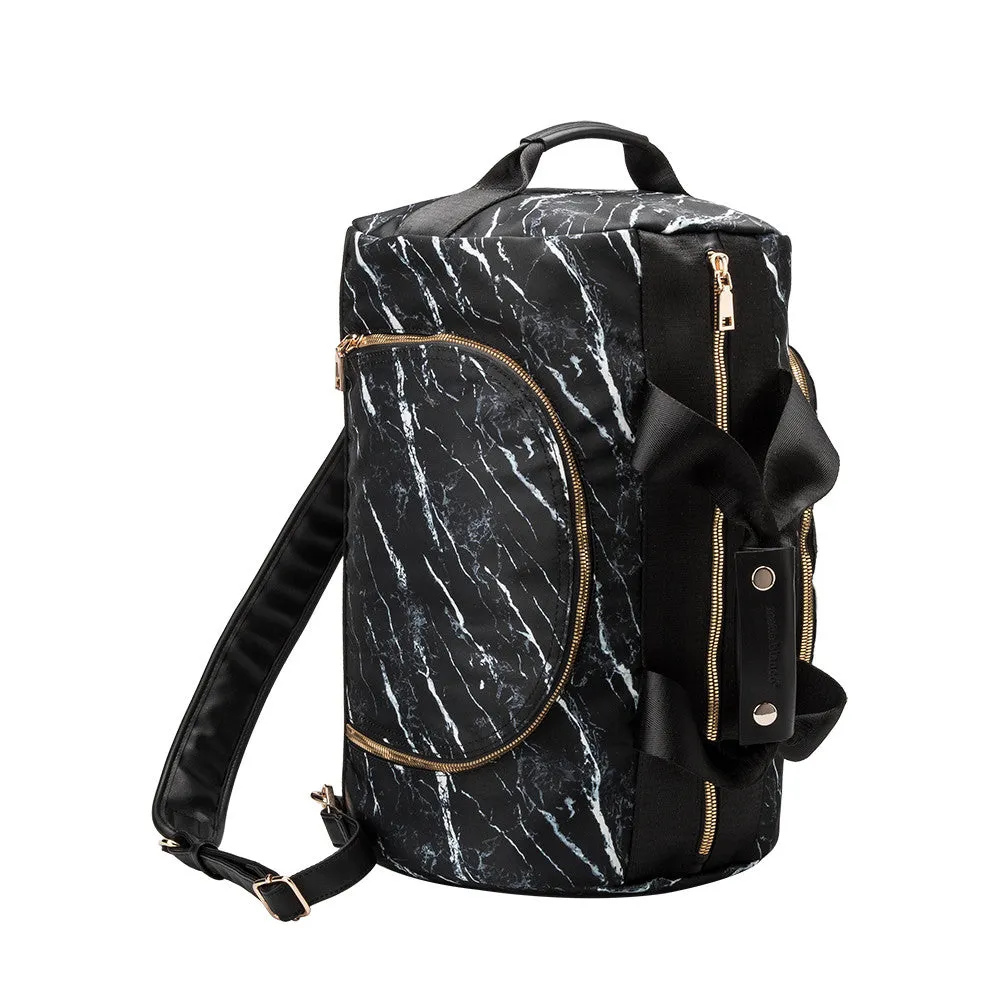 BIKOSTAL Black Marble Duffle