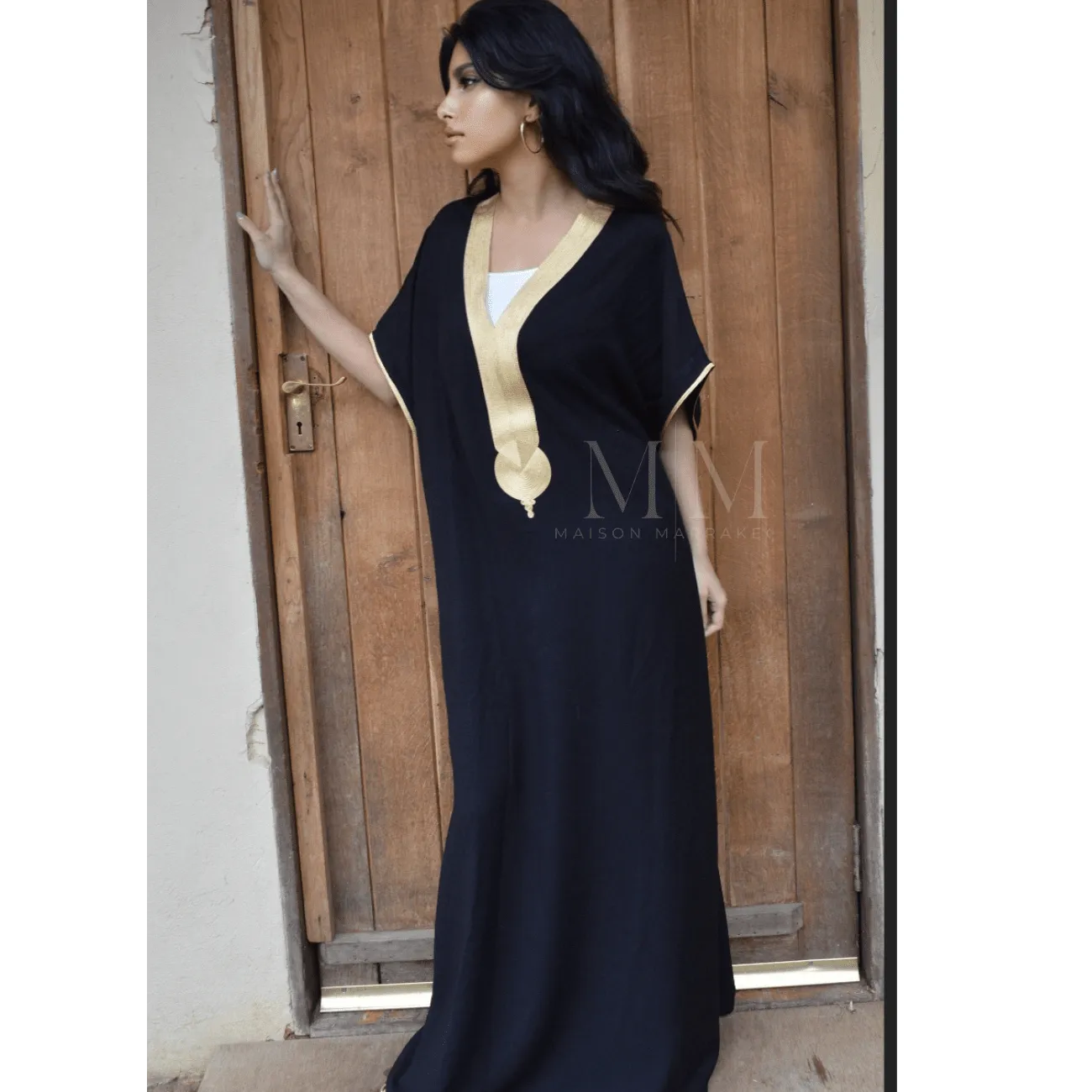 Black Gold Marrakech Gandora -home dress, resort dress