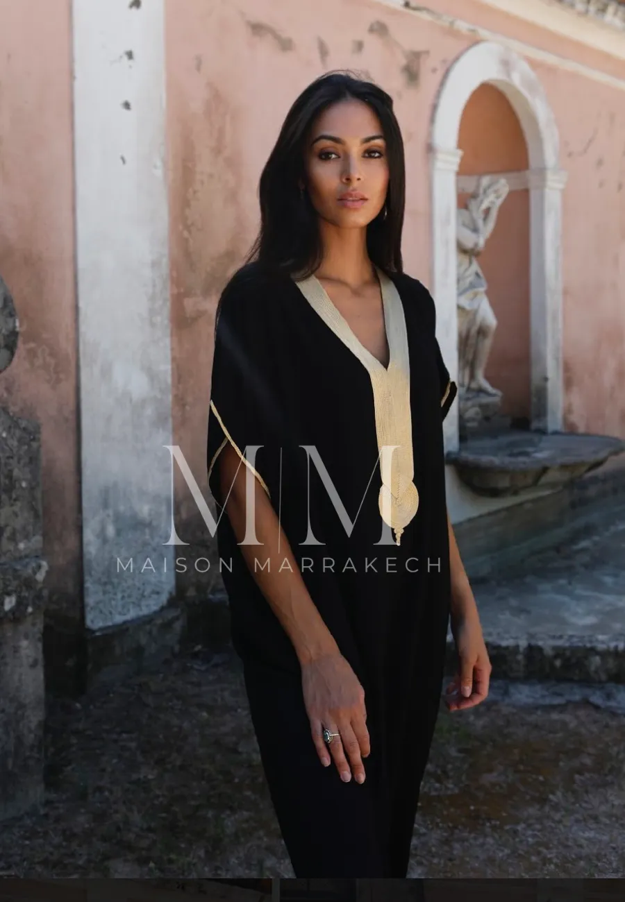 Black Gold Marrakech Gandora -home dress, resort dress