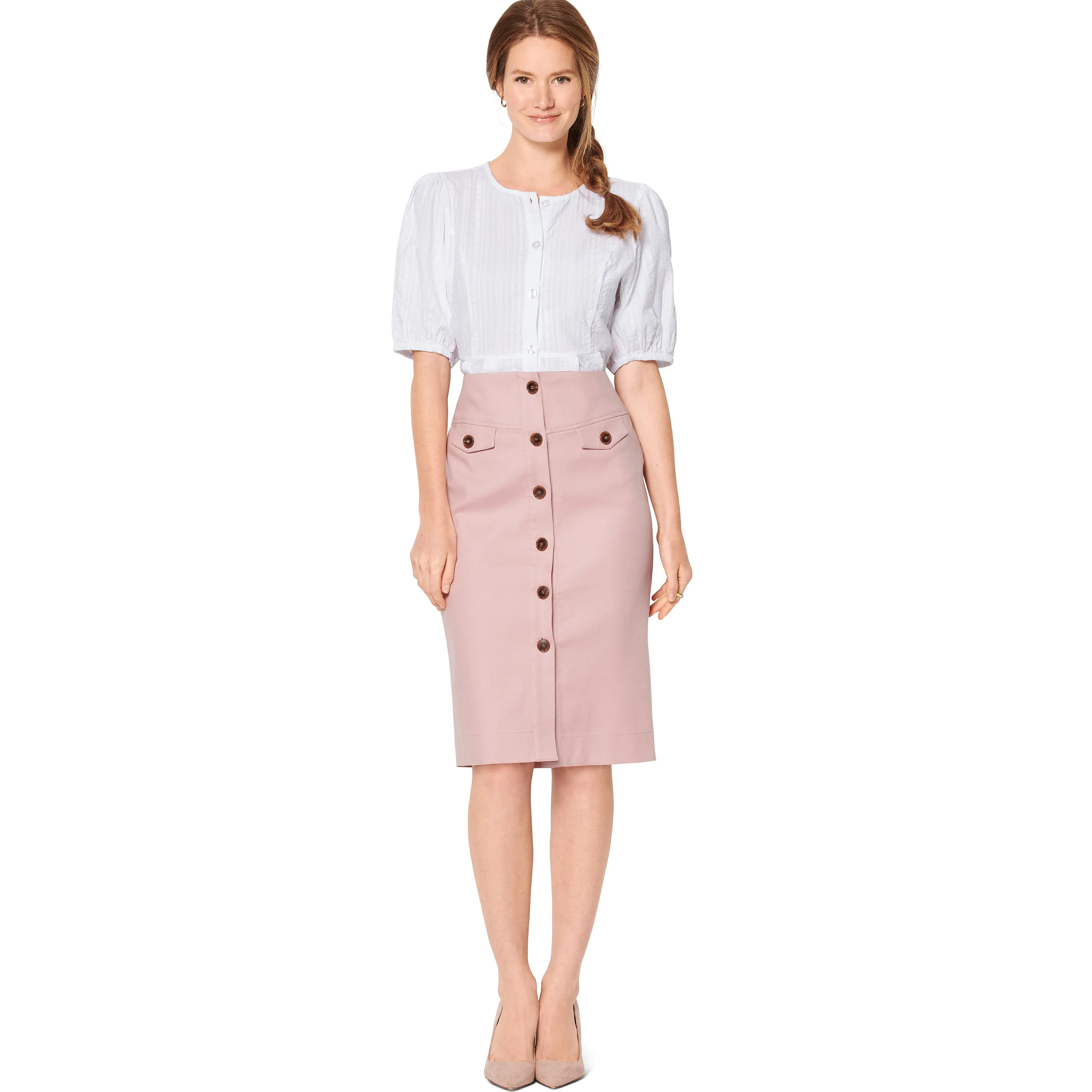 Burda Pattern 6137 Misses' Skirt