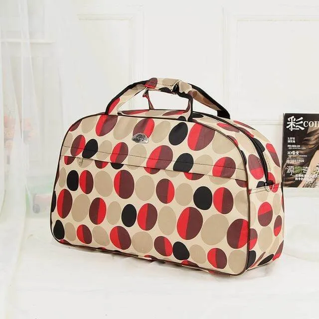 Canvas Fashion Casual Waterproof Oxford Zipper Travel Bags