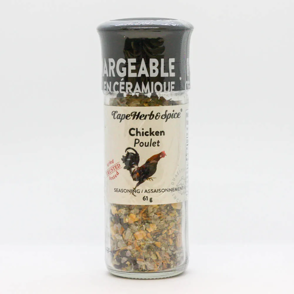 Cape Herb & Spice Chicken Seasoning - Grinder (61g)