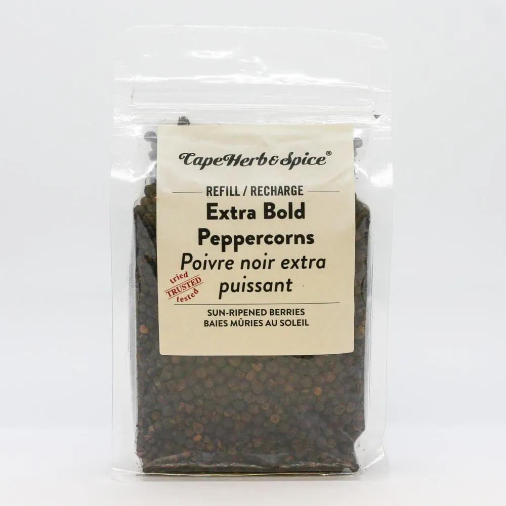 Cape Herb & Spice Extra Bold Peppercorns - Refill (200g)