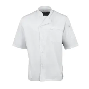 Chef Works Valais Unisex Chefs Jacket White with Grey 2XL