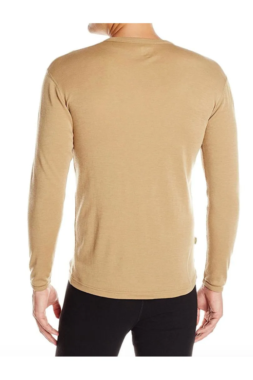 Chocorua Men's Midweight Wool Crew Top Desert Sand