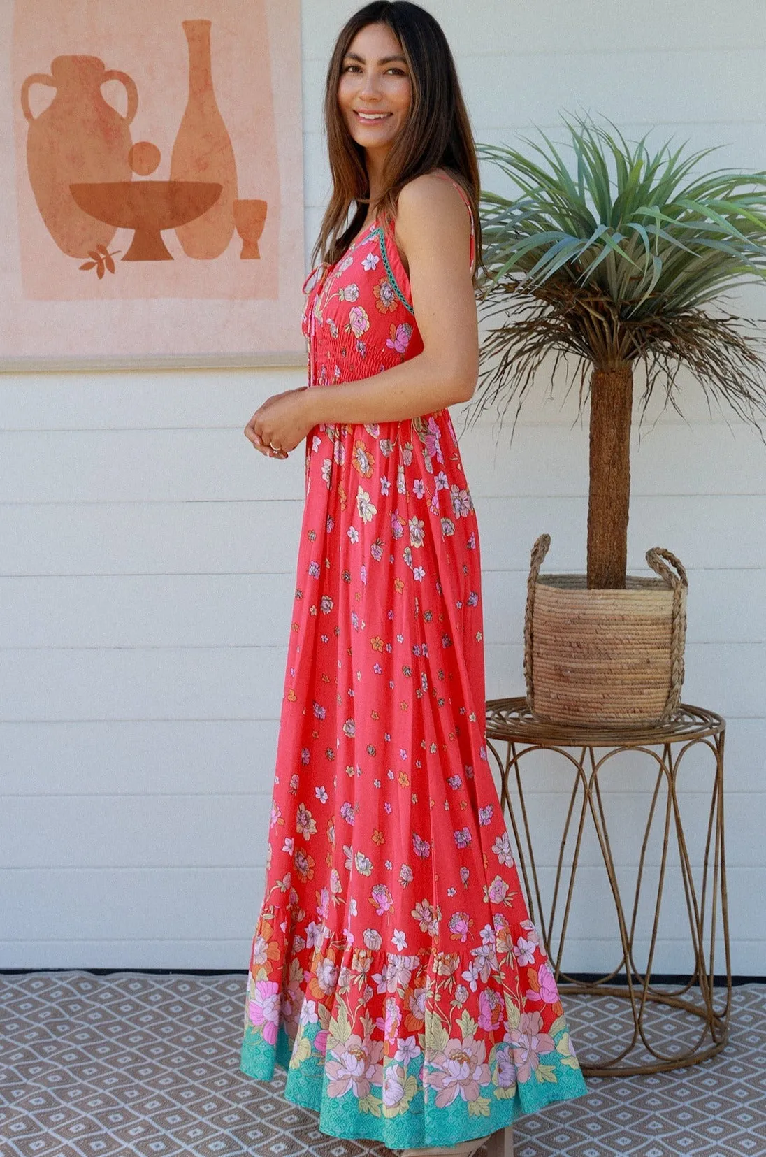 CLAUDETTE SLIP MAXI DRESS