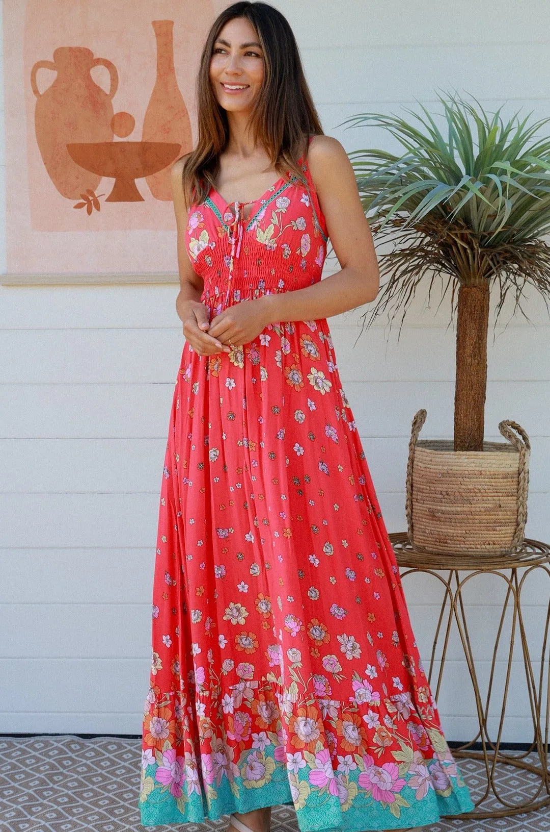 CLAUDETTE SLIP MAXI DRESS