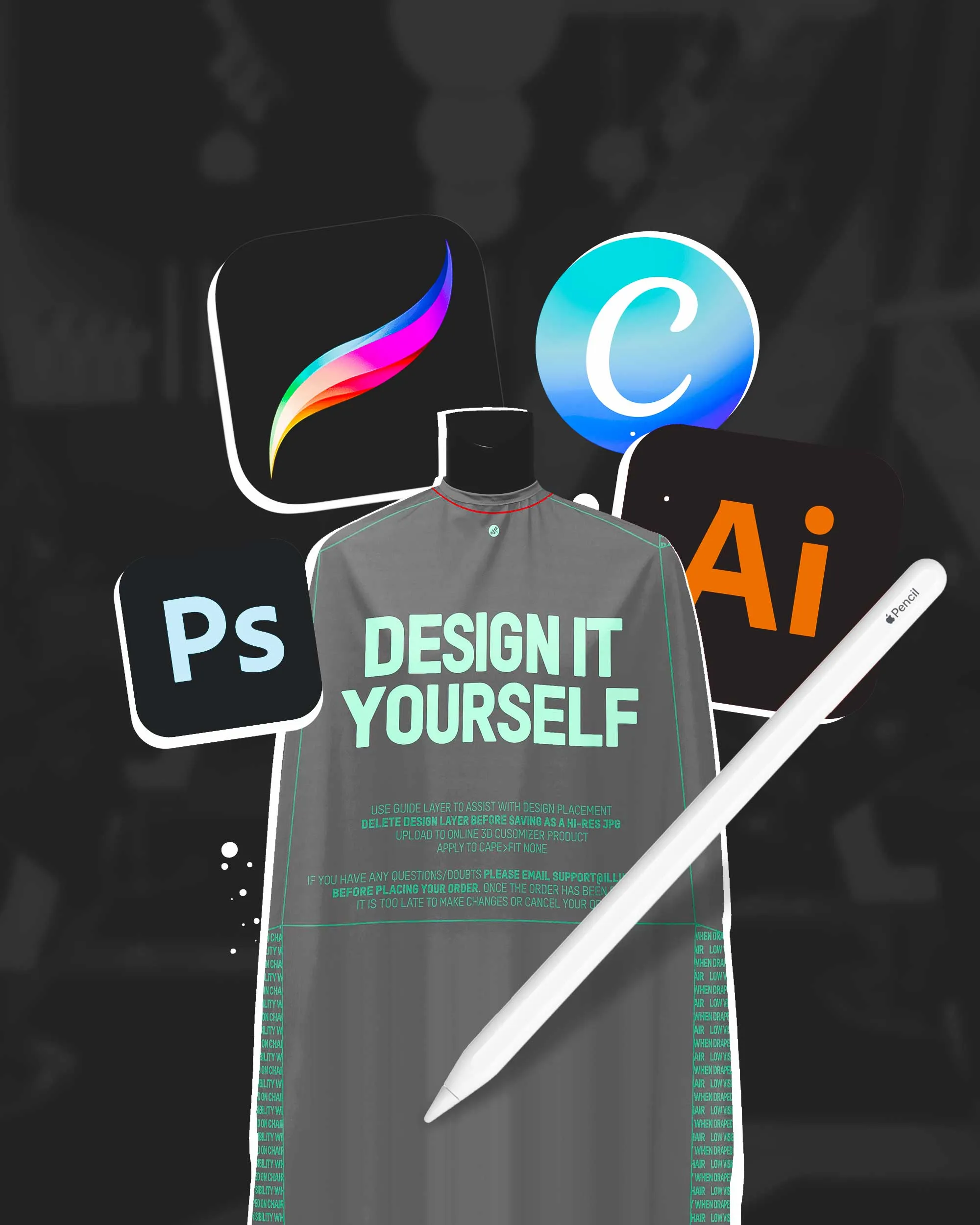 CUSTOM Design it Yourself! PRO Cape