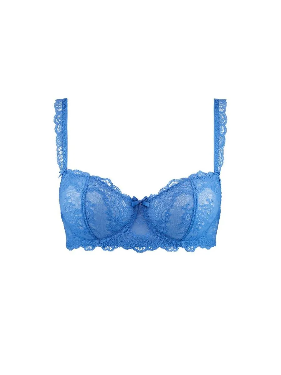 Danse Des Sens Half Cup Bra - Cornflower