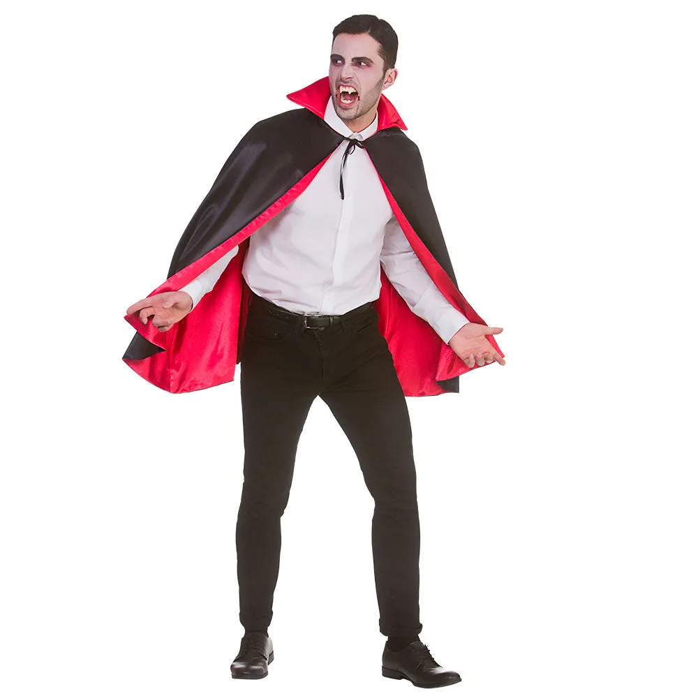 Deluxe Satin Vampire Cape 80cm