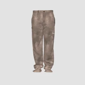 DISTRESSED COTTON PANTS