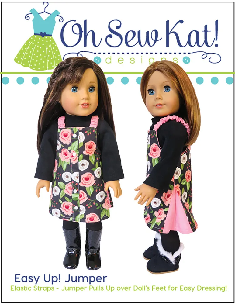 Easy Up Jumper 18 Inch Doll Sewing Pattern