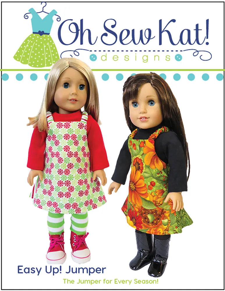 Easy Up Jumper 18 Inch Doll Sewing Pattern