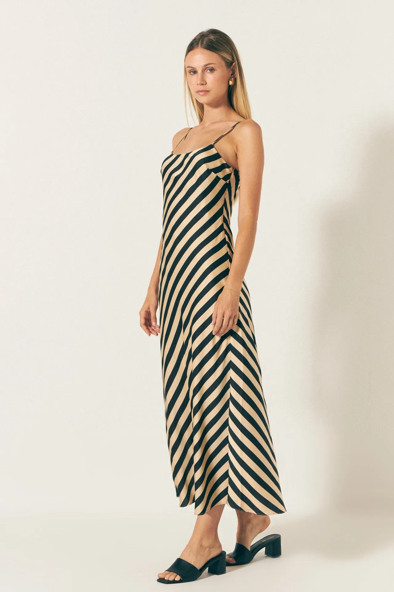 Endless Rose - Striped Maxi Slip Dress