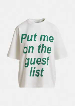 Essentiel Antwerp Getz Guest List Tee