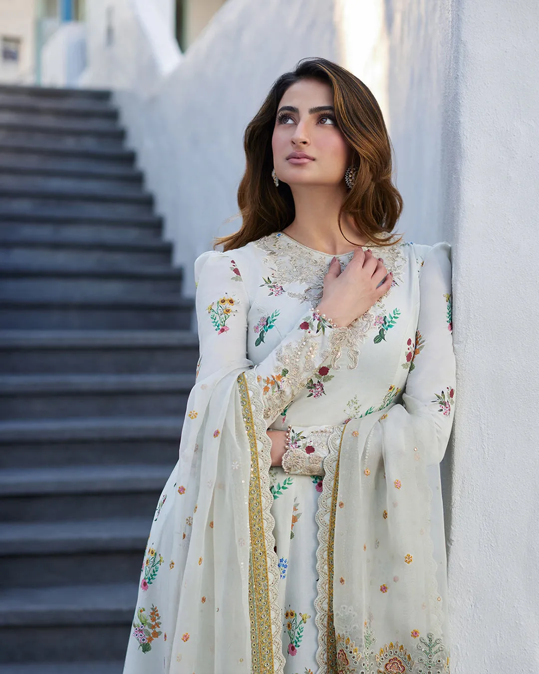 Faiza Saqlain Liliana x Palak Tiwari Luxury Lawn Collection 2024 – Avelina