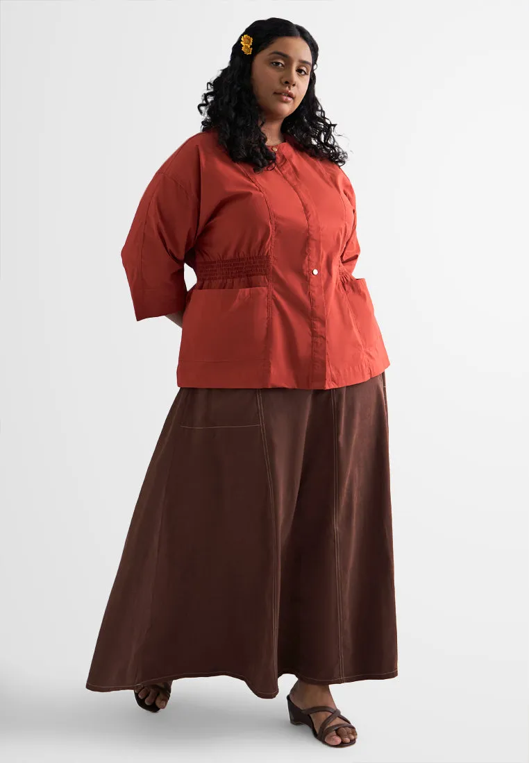 Farina Cargo Front Pocket Skirt