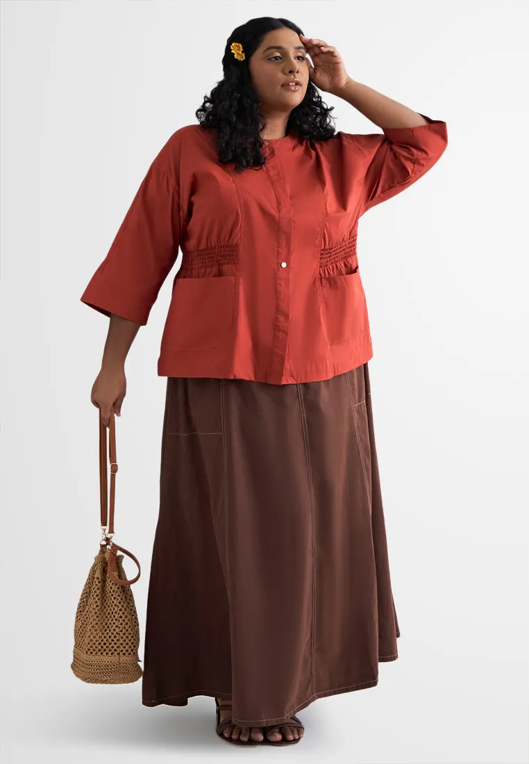 Farina Cargo Front Pocket Skirt