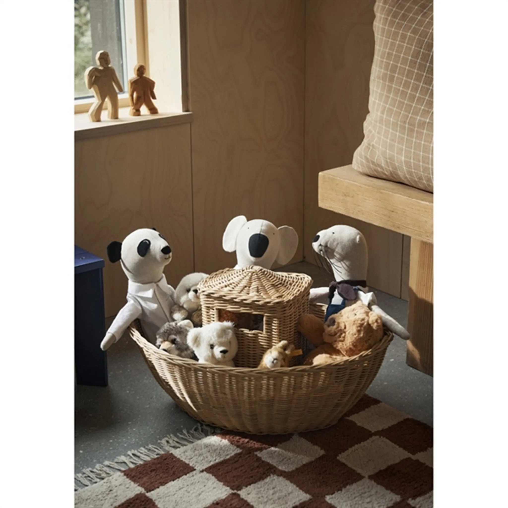 Ferm Living Teddy Panda Natural