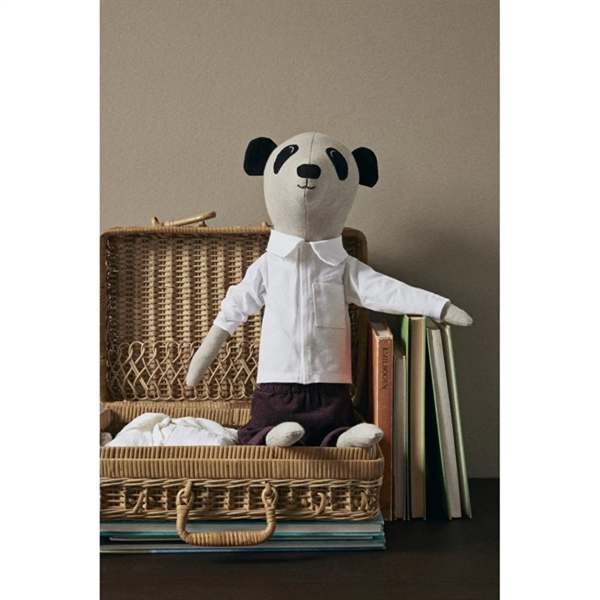 Ferm Living Teddy Panda Natural