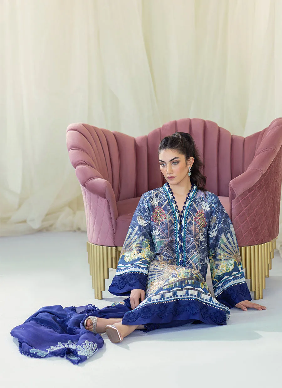 Frida Silk Shirt and Dupatta