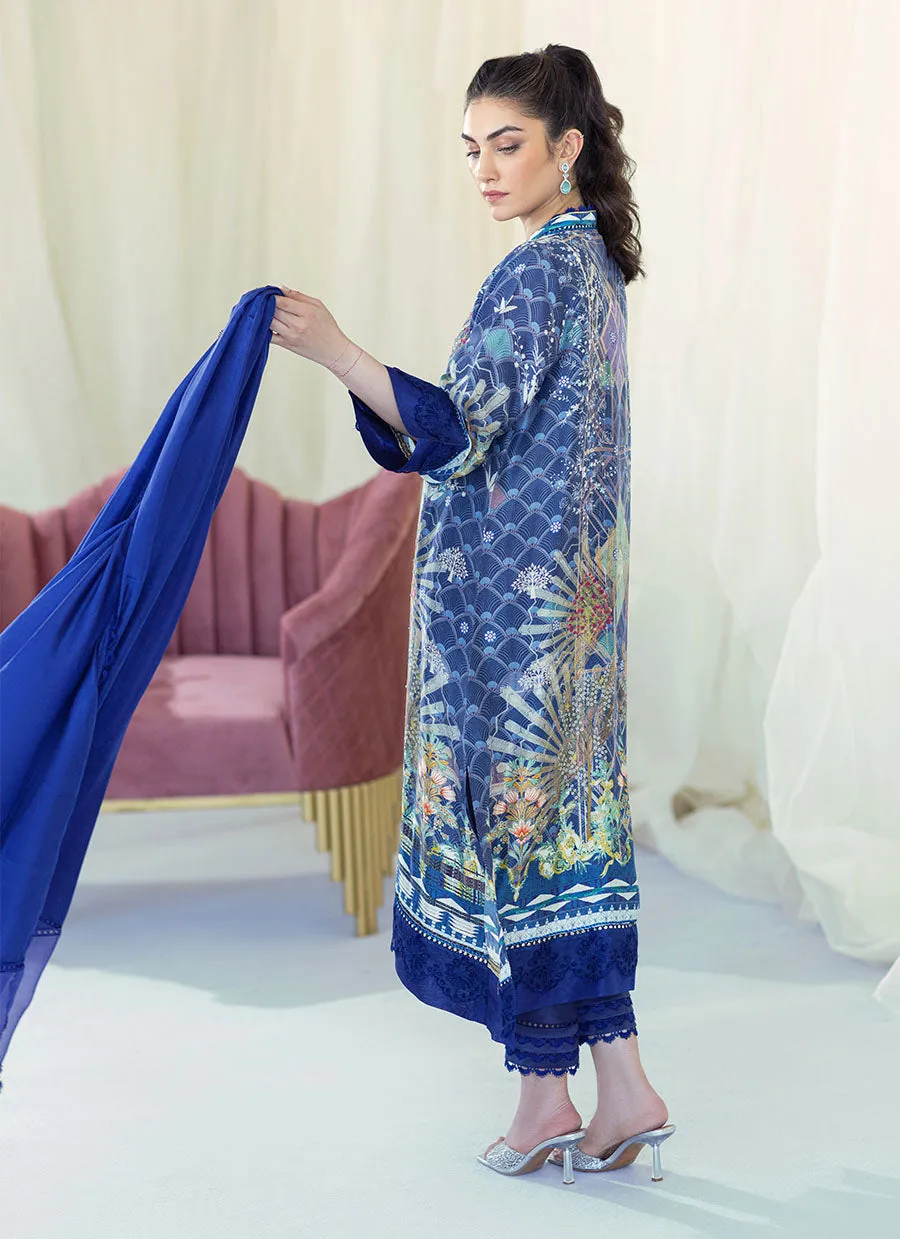 Frida Silk Shirt and Dupatta