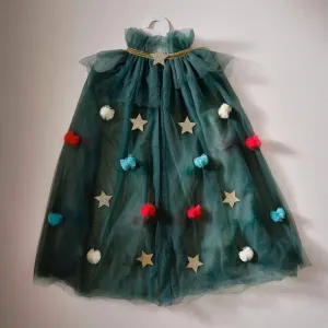 Ginger Ray Christmas Tree Costume Cape