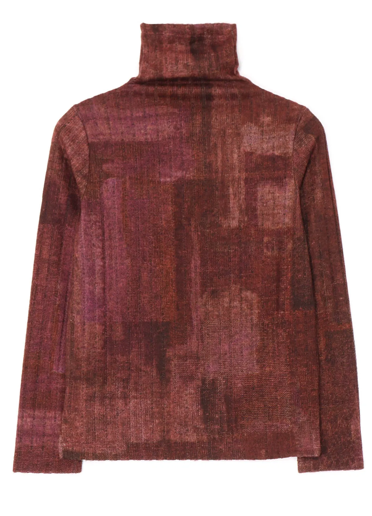 GRADATION PRINT TURTLENECK