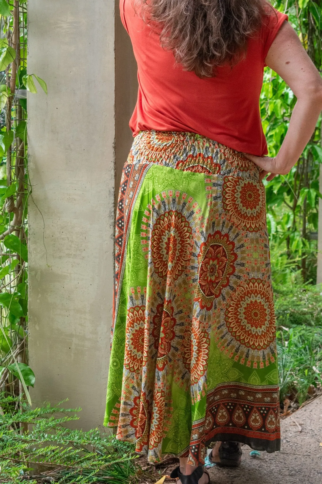 Gypsy Skirt - Retreat Black & Grey