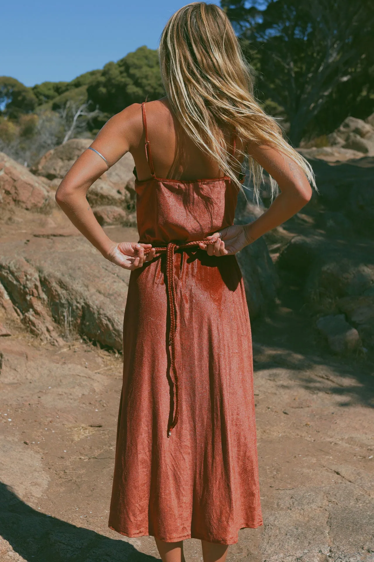 Hendrix Sveta Dress - Rust