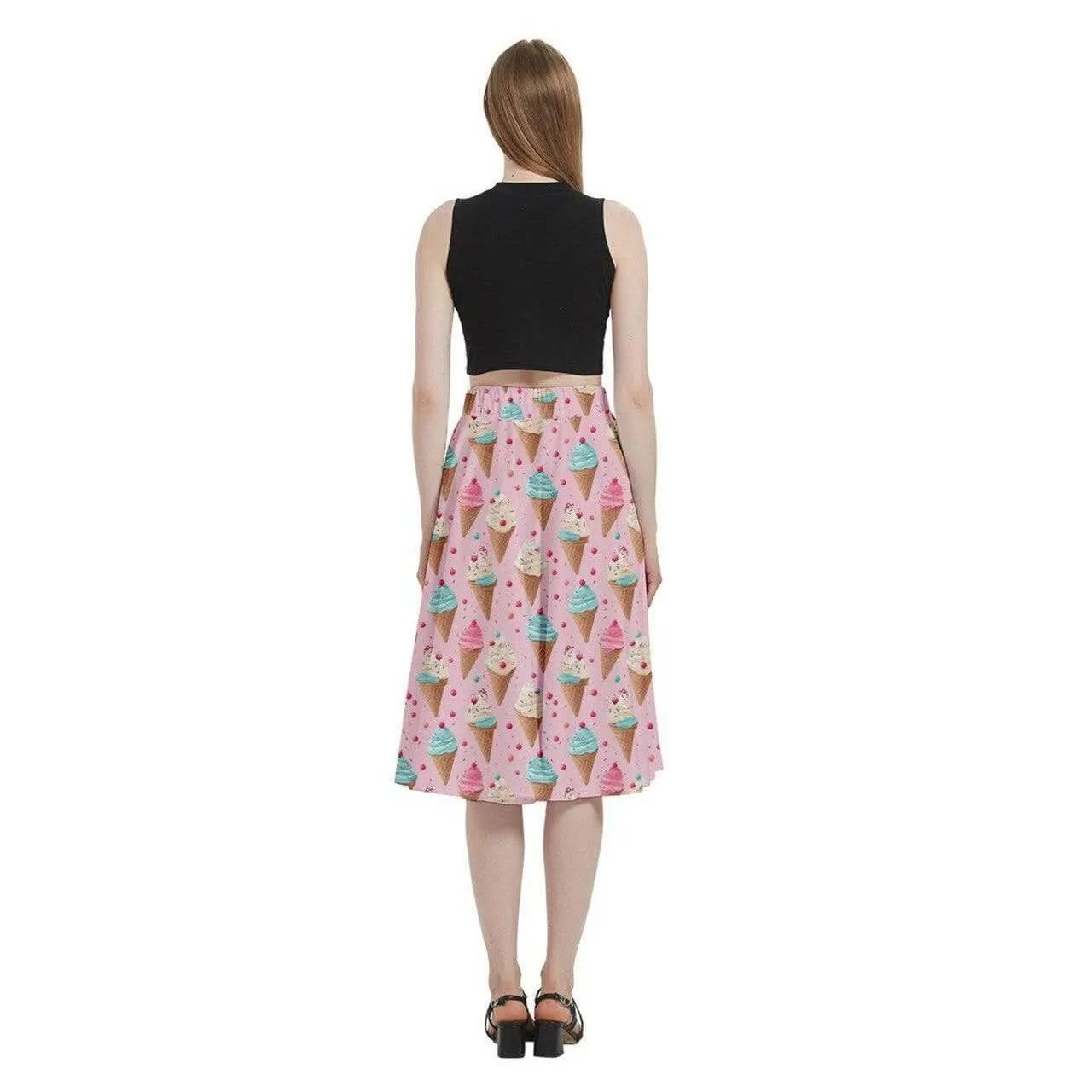 Ice Cream Sprinkles Full Circle Skirt