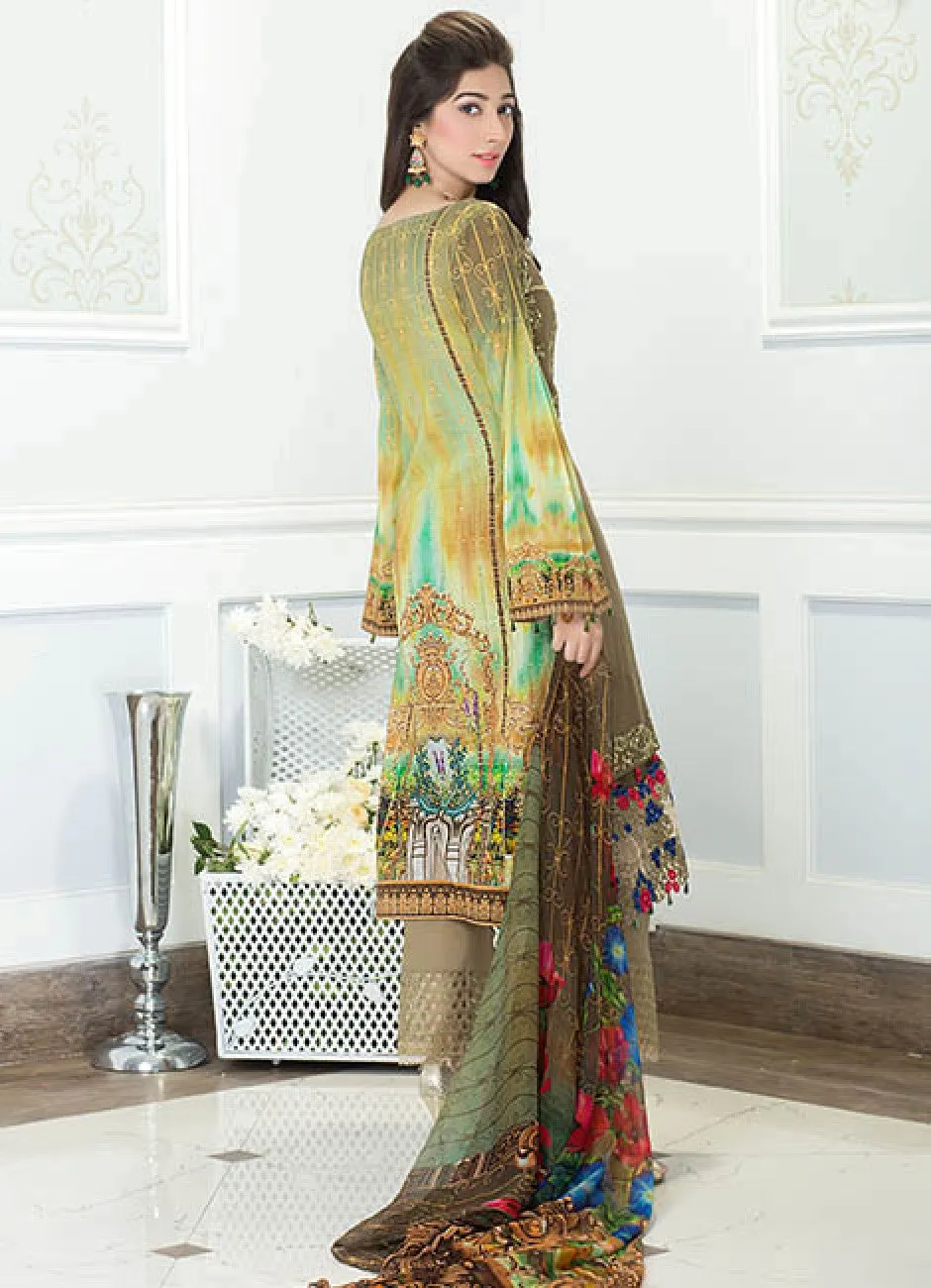 Iznik Luxury Lawn Festival Collection 2017 – Opulent Grace