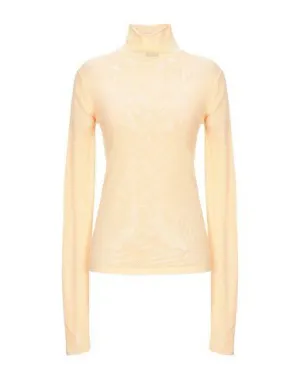 Jil Sander Navy Women Turtleneck Ochre S INT